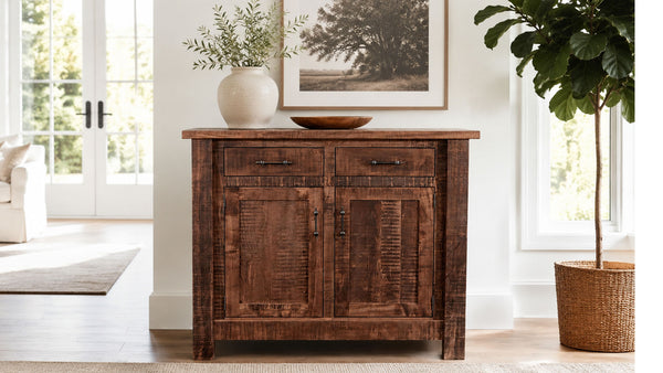 Calder 48" Ruff Sawn Solid Maple Buffet