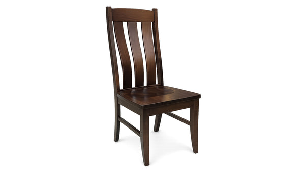 Carr II Solid Wood Side Chair Amish Made