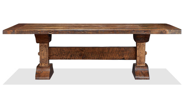 Mesa de Comedor Lexington 96" de roble recuperado