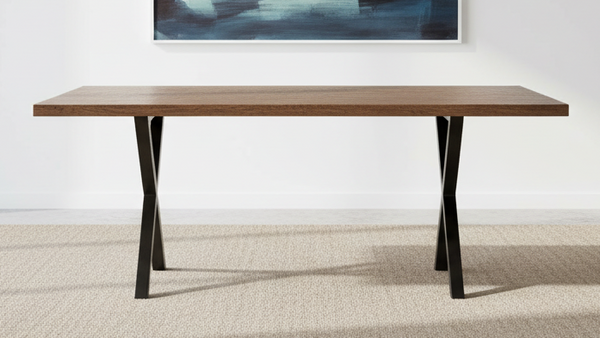 Mesa de Comedor Laredo con Caballete 72"