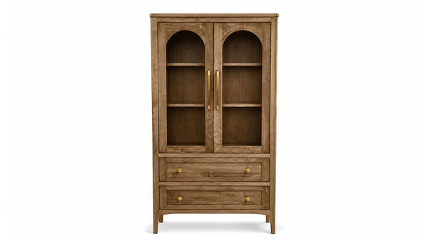 Greyson Amish Solid Wood China Cabinet | Made in USA | Gallery Furniture