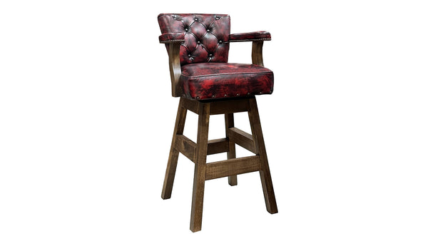 Taburete de bar rústico Heath