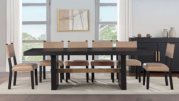 7pc Aubrey Mesa de comedor y 6 sillas