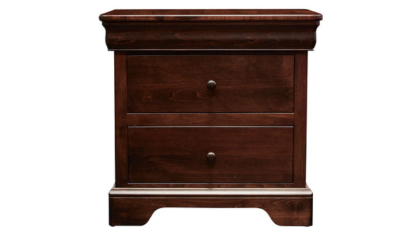 Honey Grove Solid Maple Brown Nightstand