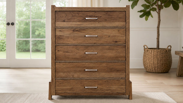 Mercer 5 Drawer Chest by Vaughan-Bassett | Made in USA | Gallery Furniture