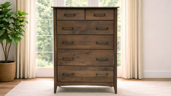 Cómoda Imperial de nogal negro macizo