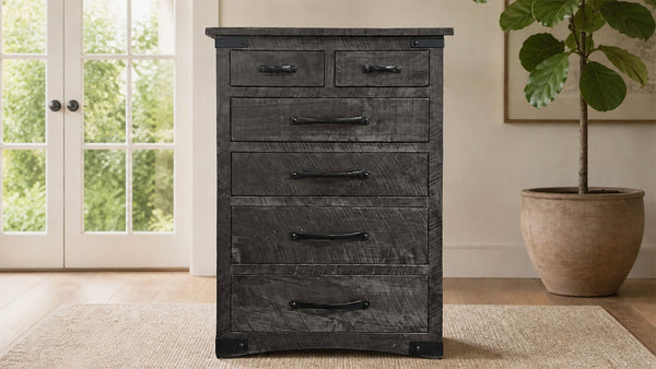Ironwood Amish Solidwood Grey Chest