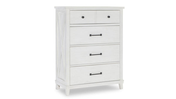 Flatiron White 4 Drawer Chest