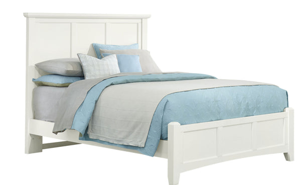 Bonanza White Full Panel Bed