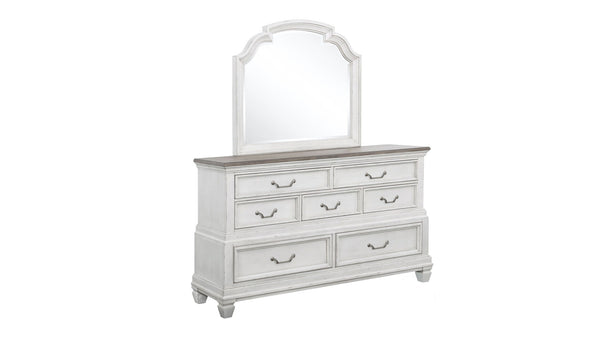 Tocador y Espejo Cape Cod 7 con Cajones