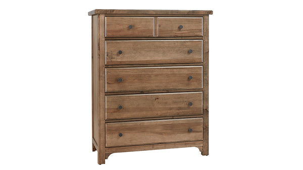 Tocador de granja de 5 cajones