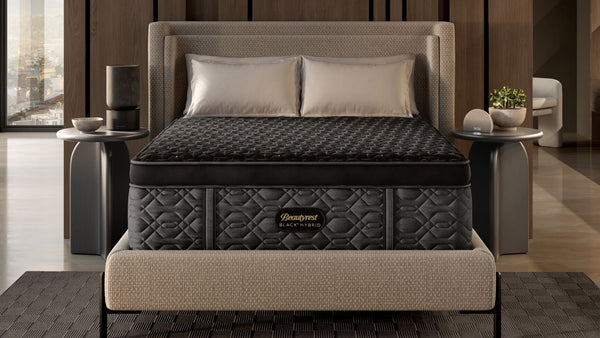 Queen Size Beautyrest Black Series 4 Hybrid Firm Apex Pillowtop