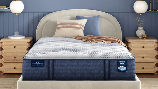 Colchón de felpa Serta iComfort Pro Canterbury Queen Size