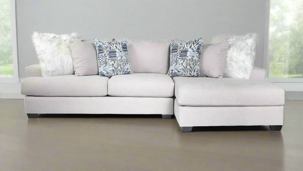 Sensation Dove 2 Pc Right Arm Facing Chaise Chofa