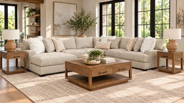 3pc Modesto Solid Wood Cocktail Table & 2 End Tables | Gallery Furniture