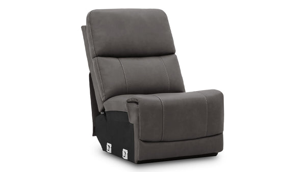 Cougar Dark Grey Armless Chair | Mackdular Sectional Piece