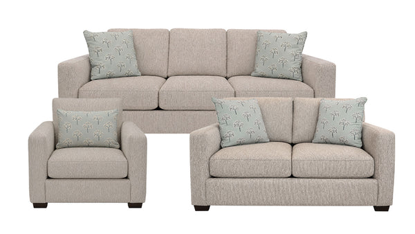3-Piece Dongeal Tweed Revolution Sofa, Loveseat & Chair | Made in USA | Gallery Furniture