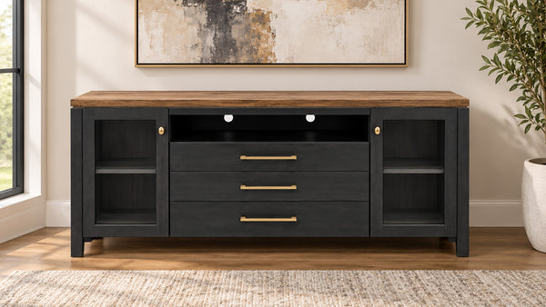 Mueble para el salón «Uptown Toffee Amish» de madera maciza