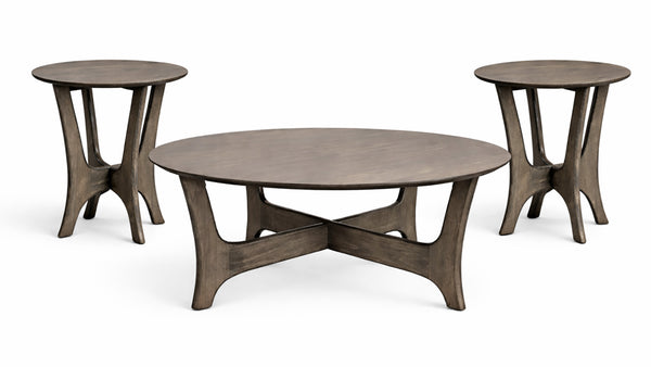 Nora Smoke Solid Wood 3pc set