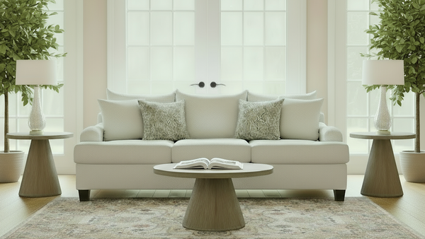 Venus Cream Sofa: