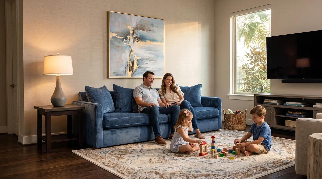Sofá Winslow Harmony de Luonto | Sofá tapizado contemporáneo | Gallery Furniture