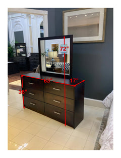 Angelina Dresser and Mirror