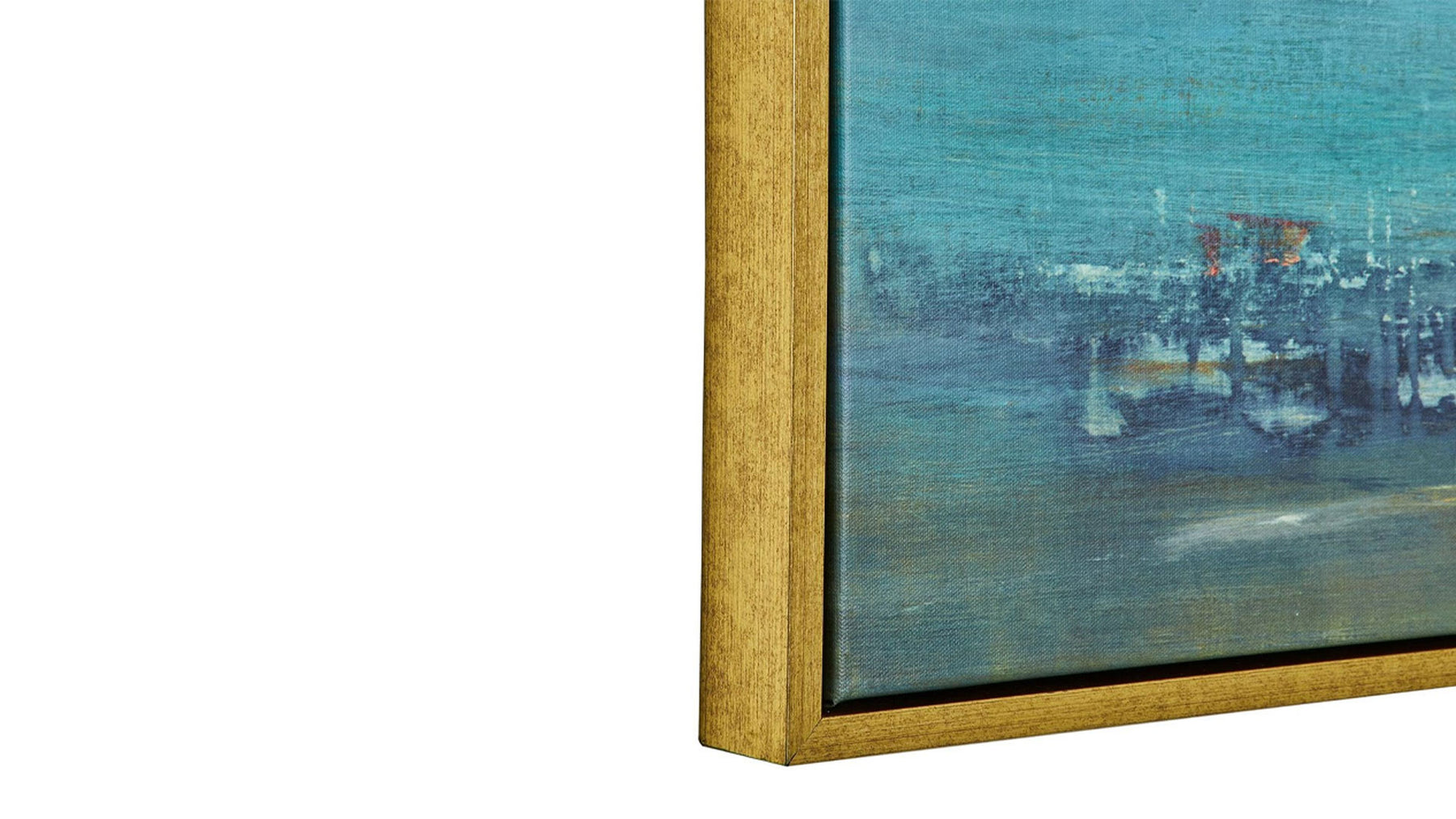 Textured Land Painting on Canvas