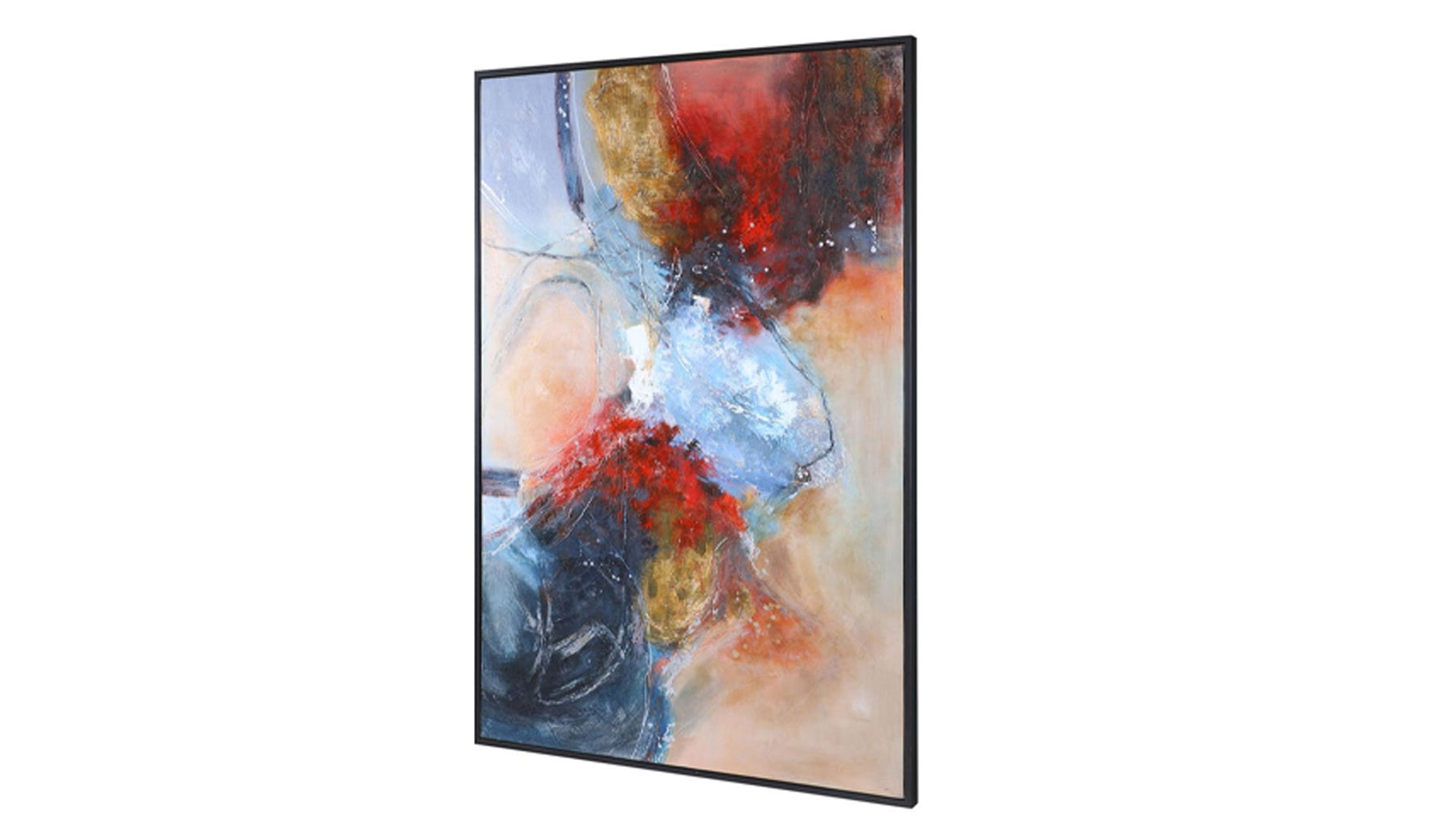 Summer Sunset Framed Painting