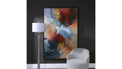 Summer Sunset Framed Painting