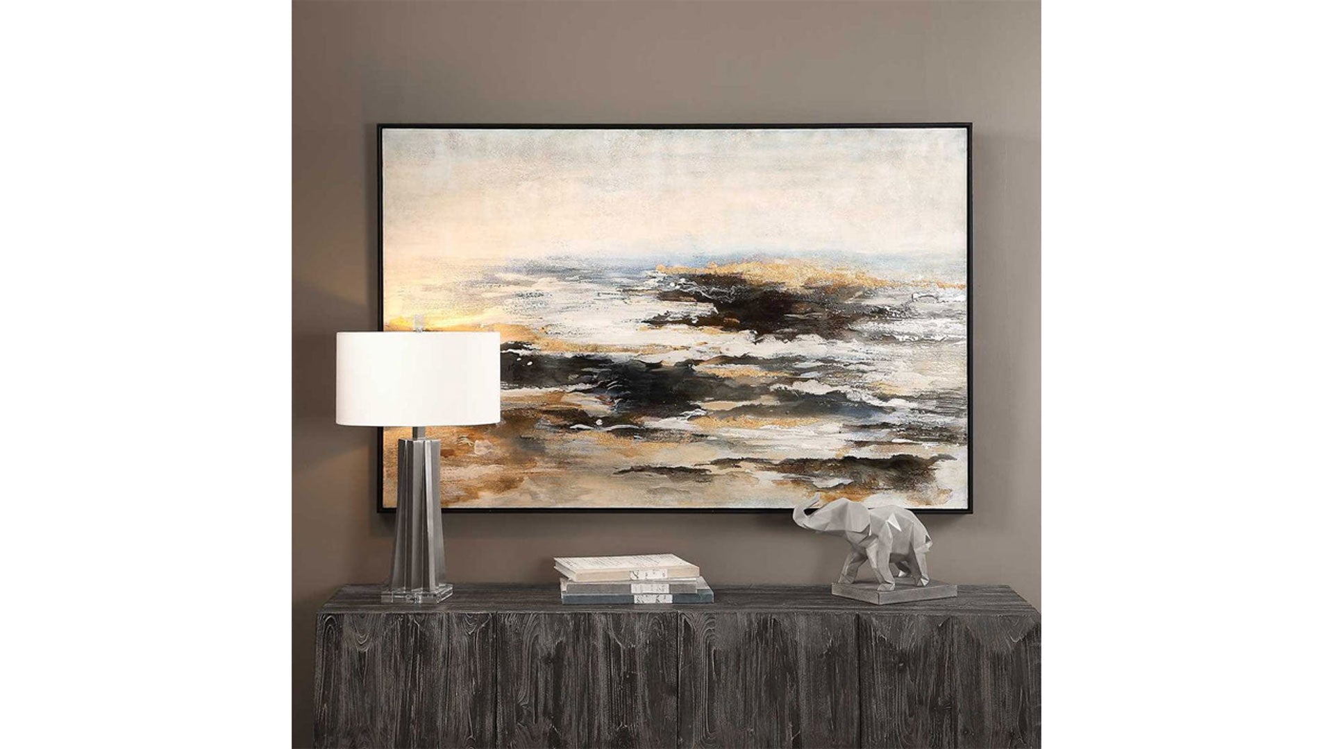Aftermath Painting on Canvas