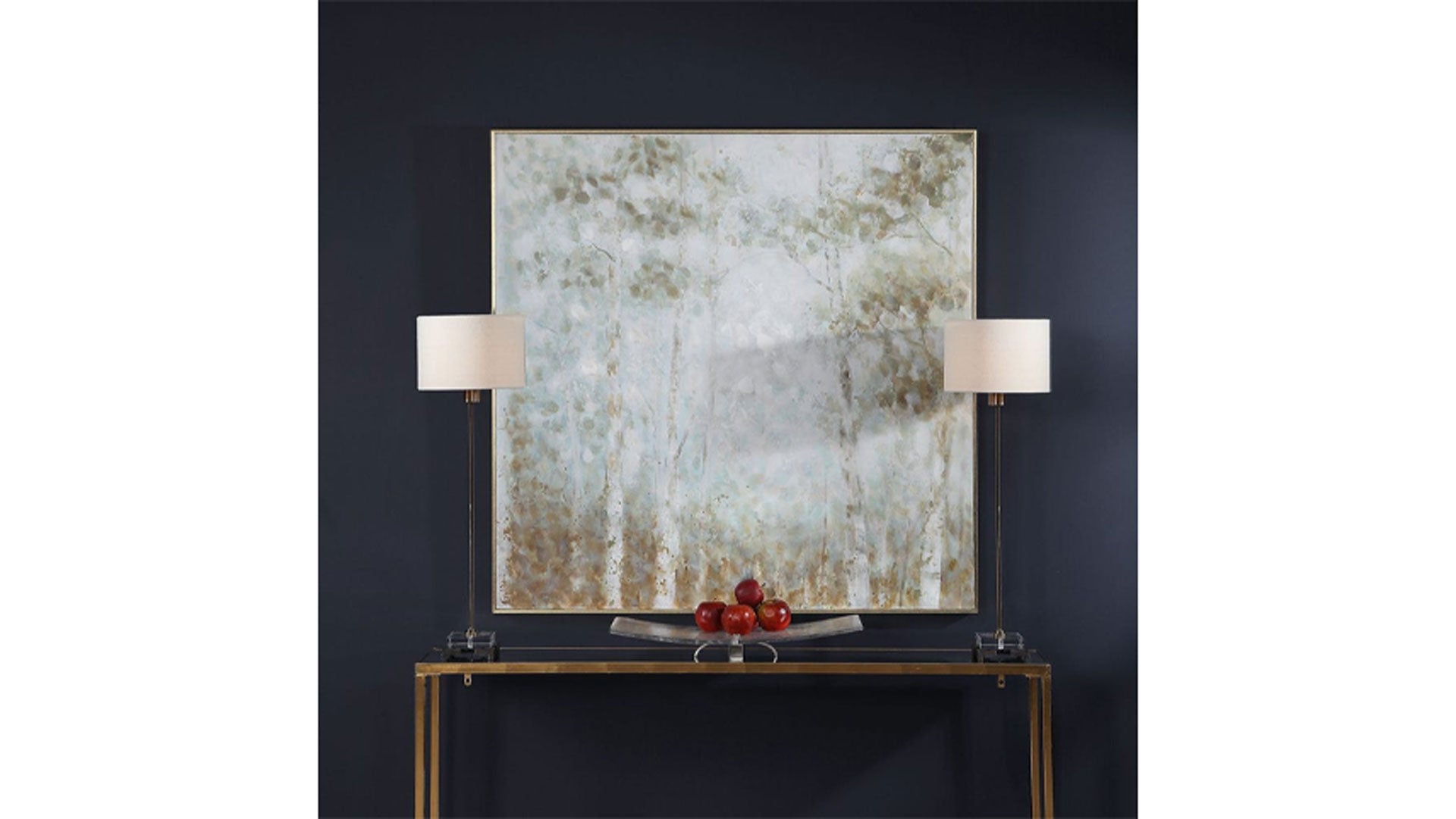 Cotton Woods Painting