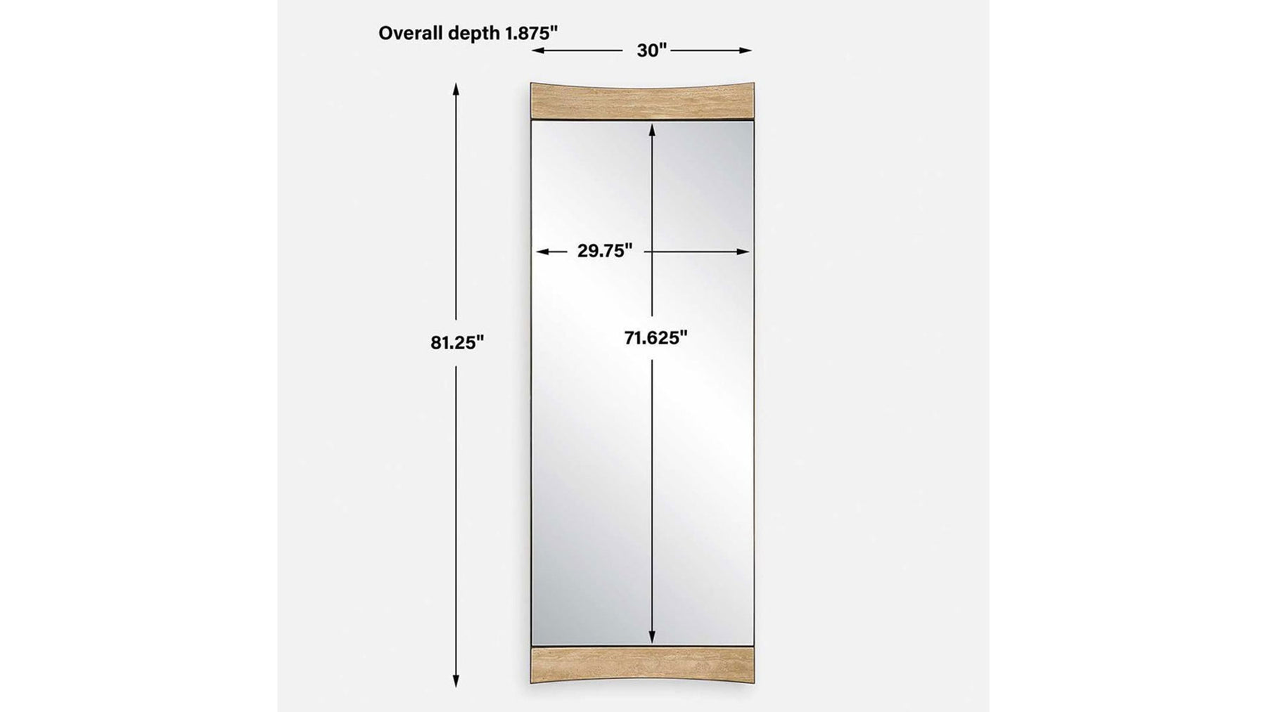 Russo Leaner Mirror