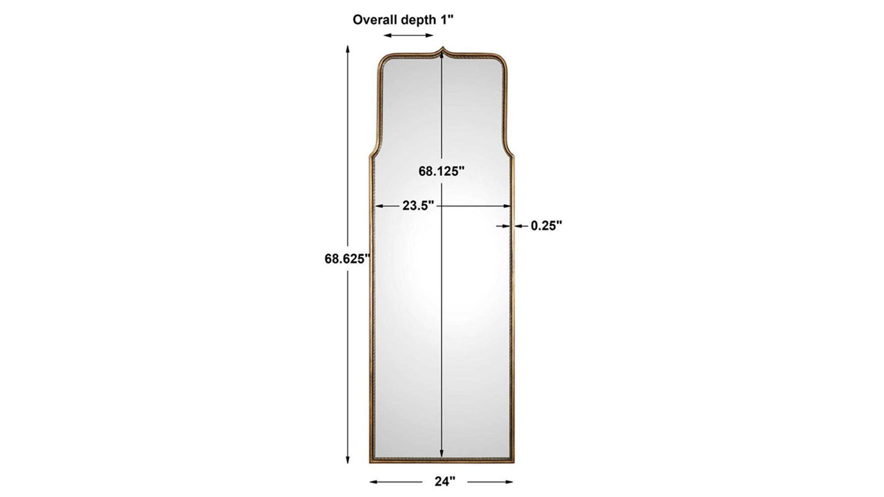 Adelasia Leaner Mirror