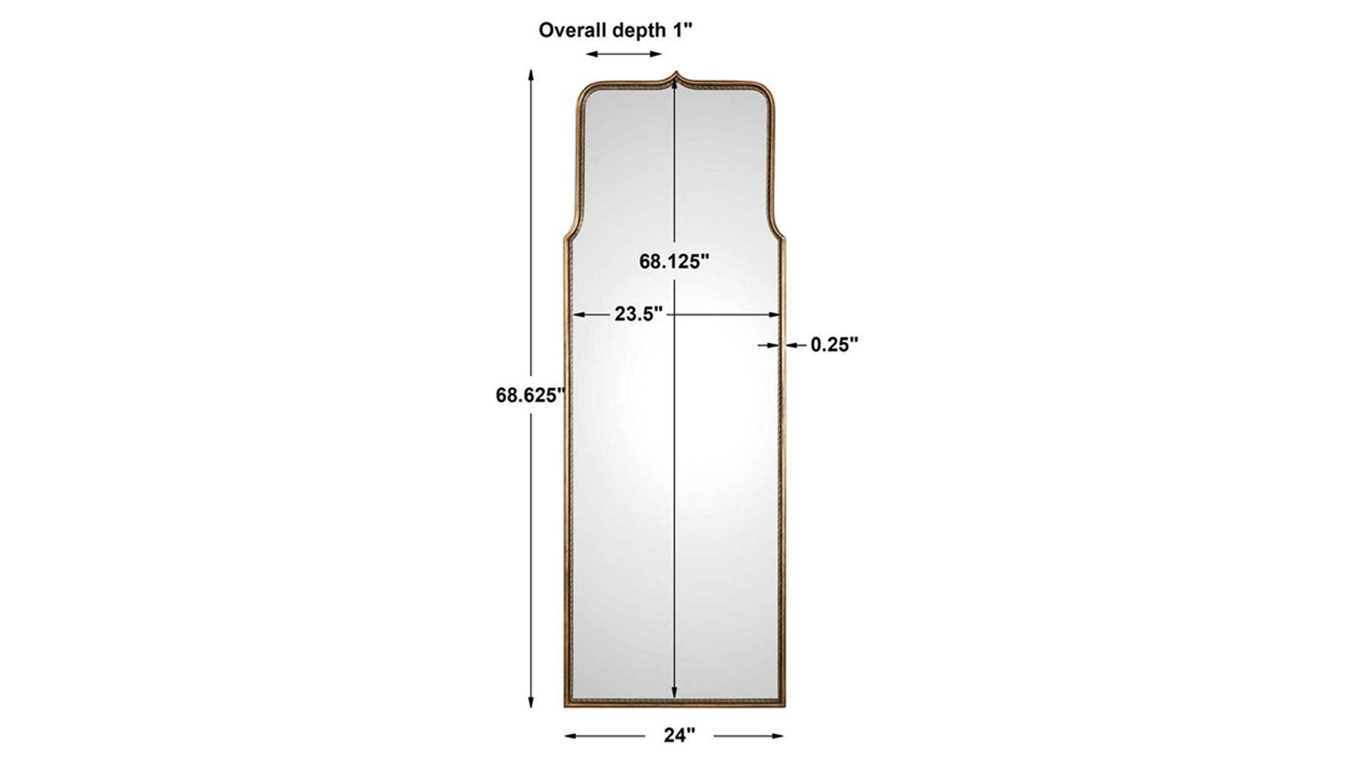 Adelasia Leaner Mirror