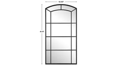 Camber Arch Leaner Mirror