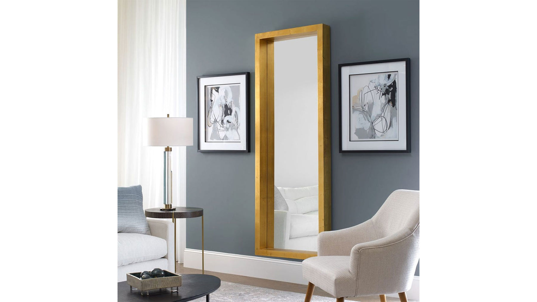 Edmonton Leaner Mirror