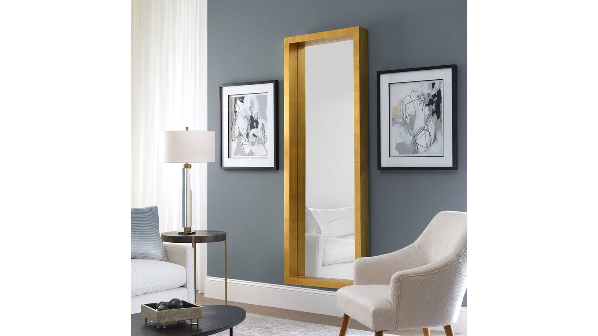 Edmonton Leaner Mirror