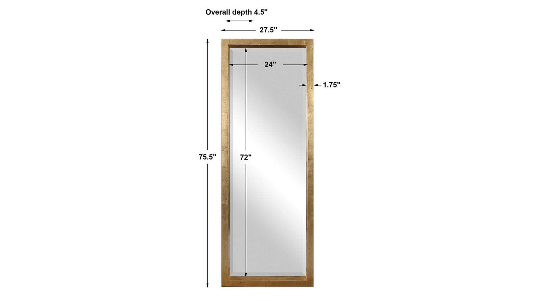 Edmonton Leaner Mirror