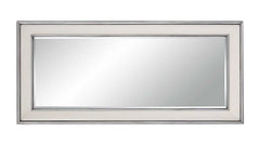 Metalic Trim Leaner MIrror