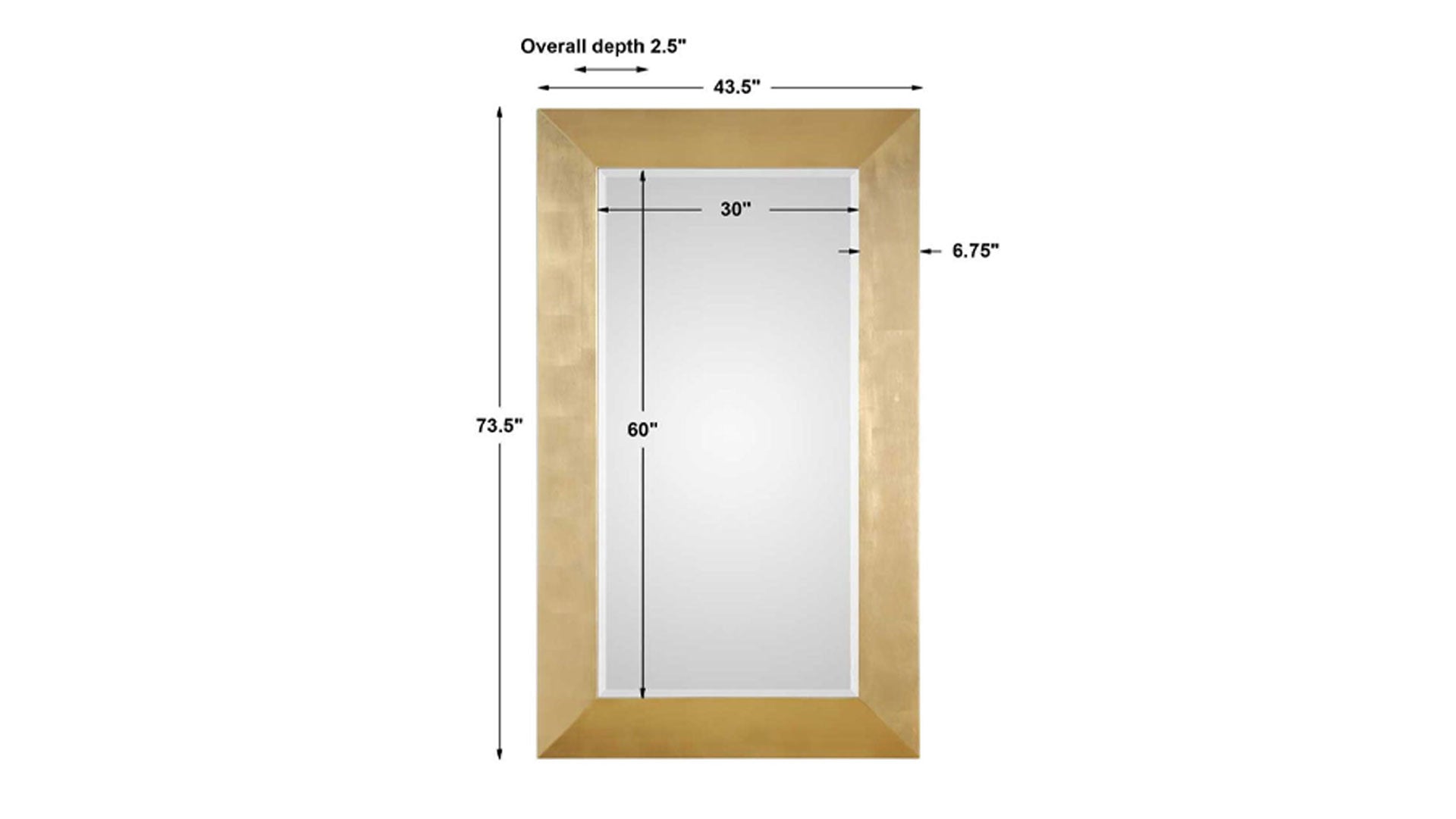 Chaney Leaner Mirror
