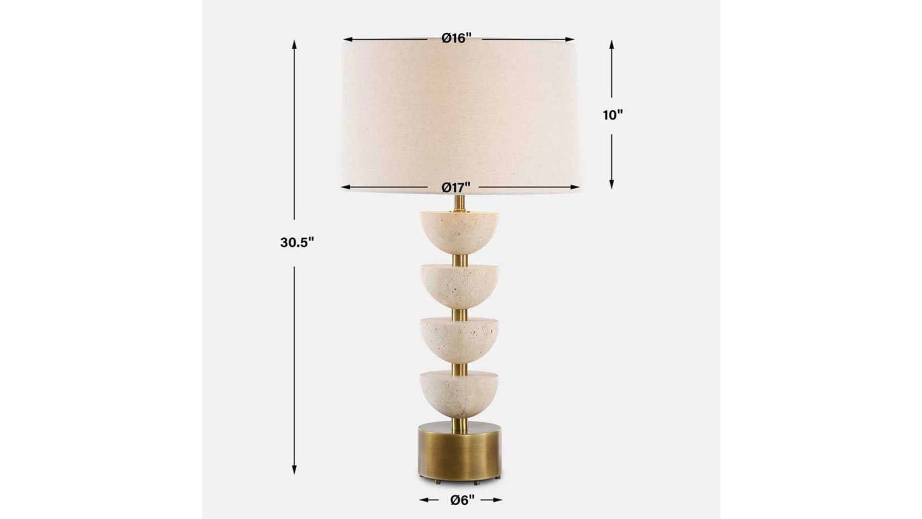 Hemisphere Table Lamp