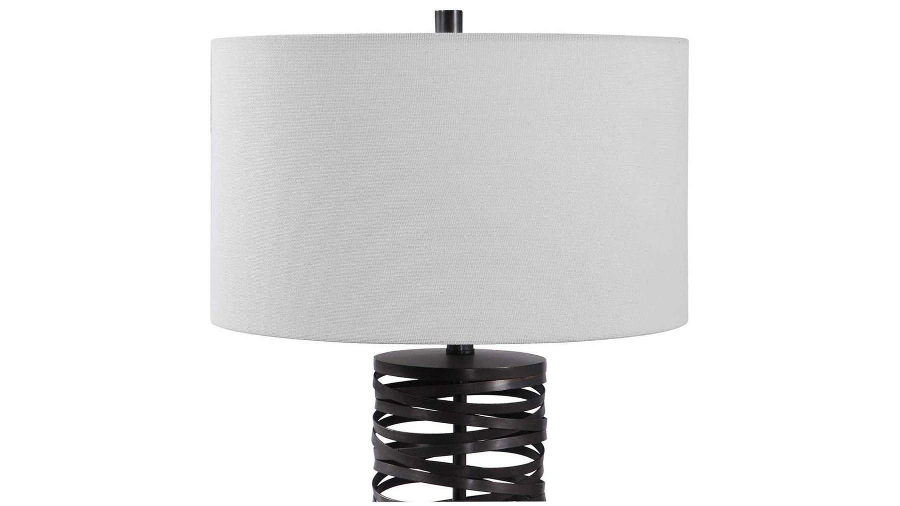 Alita Rust Black Table Lamp