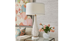 Venezia Table Lamp - White