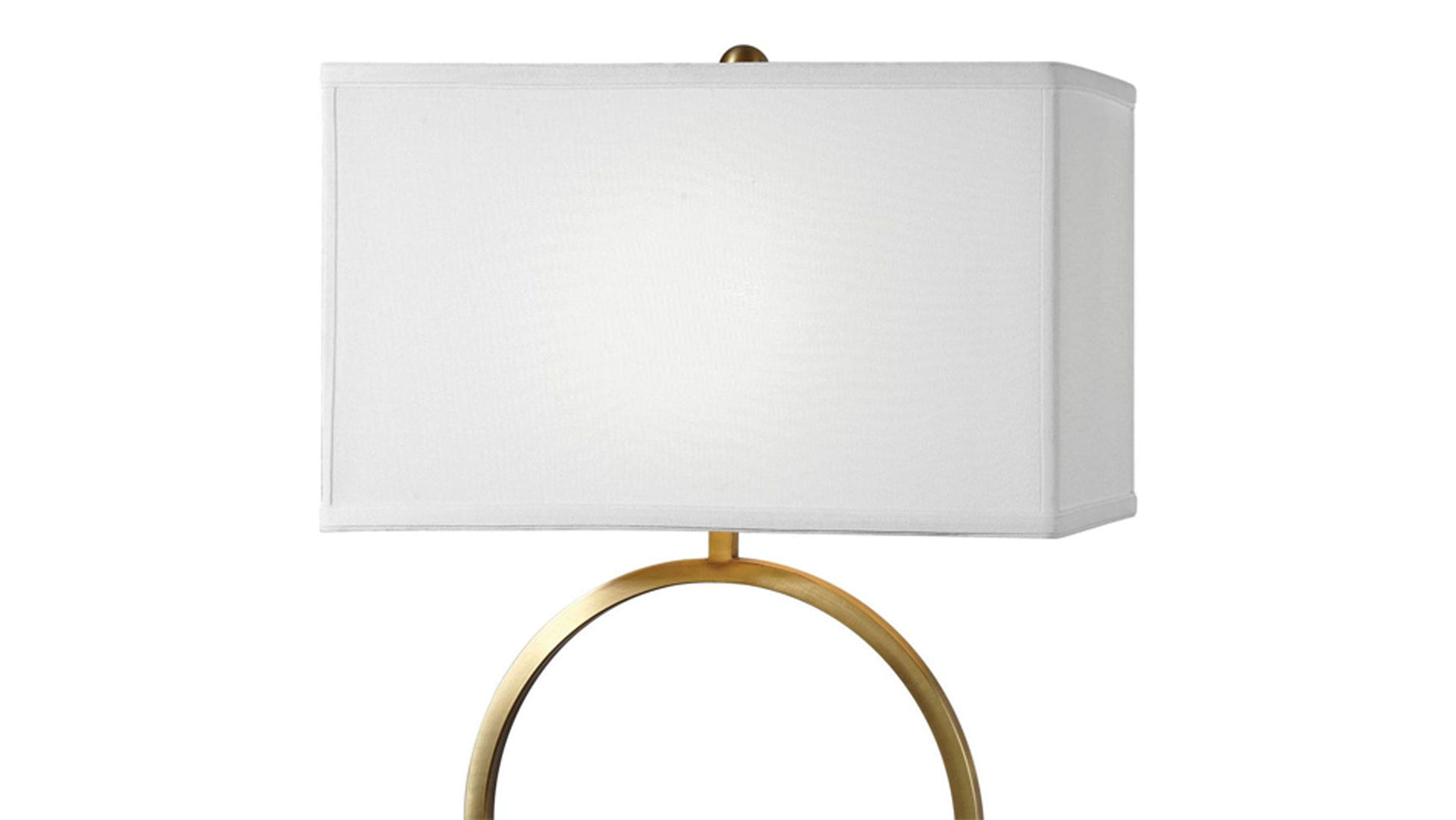 Duara Table Lamp Gold Base Warm Light – In Stock | Gallery Furniture