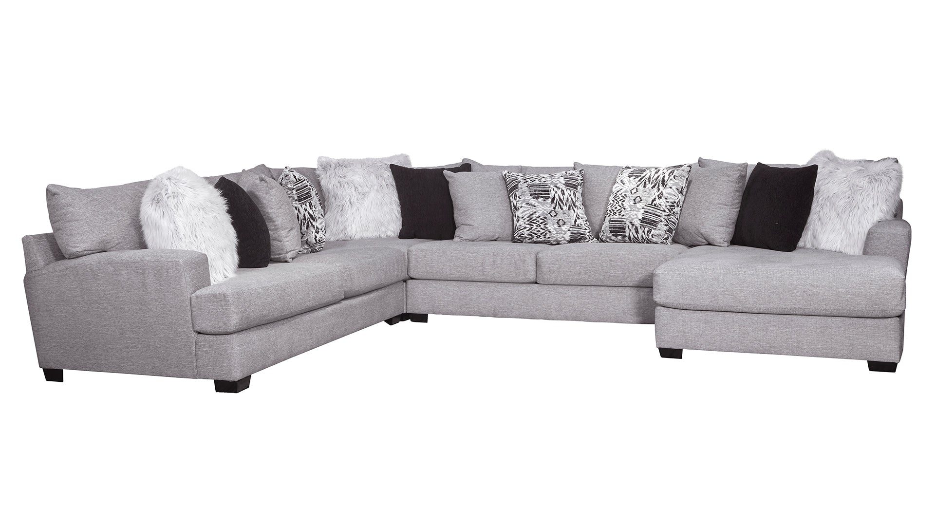 Avenger Dolphin Right Side Facing Chaise Sectional