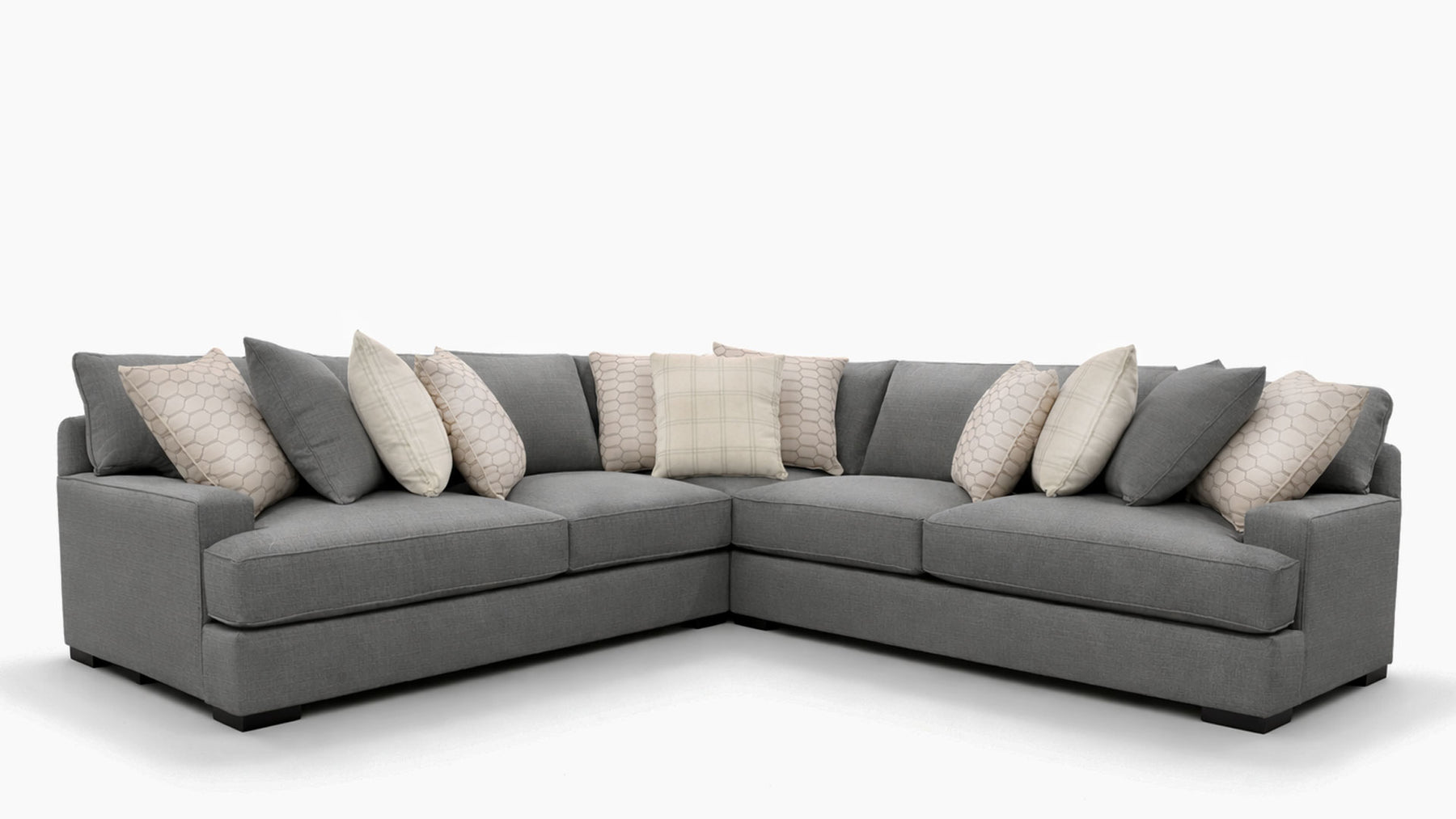 Mathew 3-Piece Sectional Sofa –Jonathon Louis | Gallery Furniture Houston