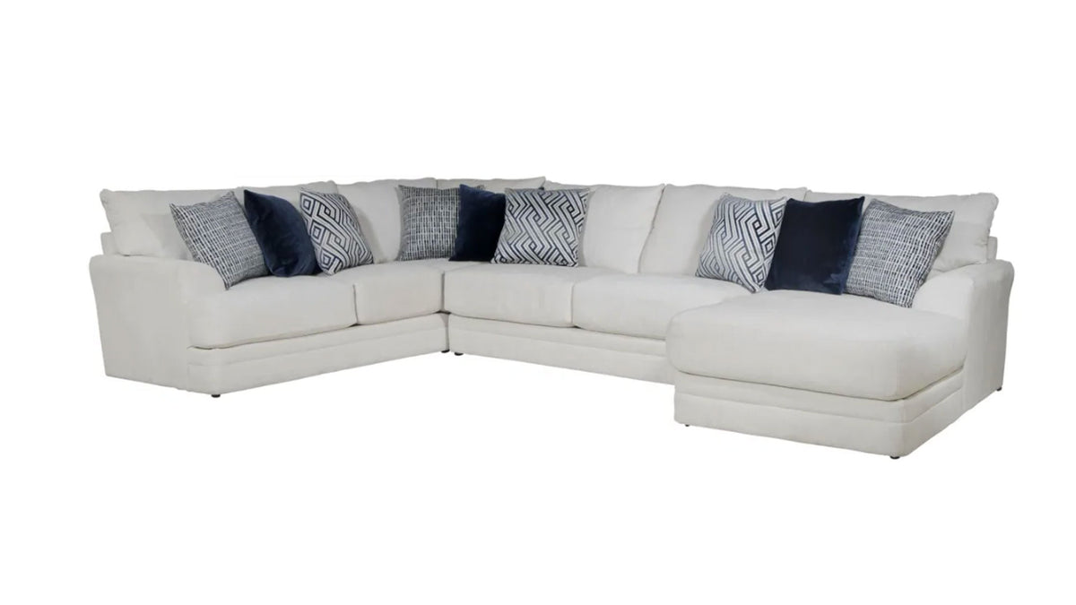 3pc Polaris Right Side Facing Chaise Sectional