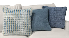 Amara Chalk 3-Piece Performance Fabric Sectional | Made in USA | Gallery Furniture
