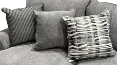 3pc Reed Charcoal Sectional