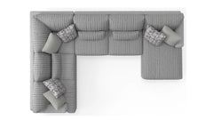 Titan Moon Struck Right Side Facing Chaise